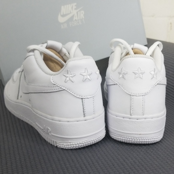 Nike Air Force 1 QS (GS) "Independance Day" White - Picture 5 of 8